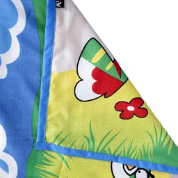 KLOTTHE Blue & Yellow Cartoon Characters Mild Winter 210 GSM Double Bed Dohar image 4