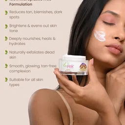 La Pink Ubtan Set of 3 Face Wash 100ml Day Cream 50g & Night Cream 50g image 3