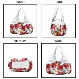 SYGA Leather Bucket Handheld Bag with Tasselled image 4