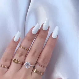 evererin Gel Nail Paint Ivory White, Chip Resisting Formula, High Shine Polish Ivory image 4