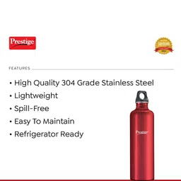 Prestige PSWBC 13 Assorted Double Wall Vacuum Stainless Steel Flask Water Bottle 750 ml image 2