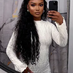 StyleCast White Maxi Bodycon Dress image 5