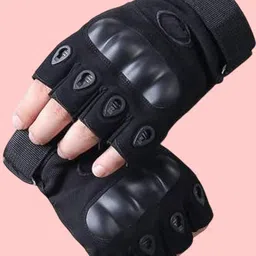 gmania Self Design Protective Men Gloves image 4