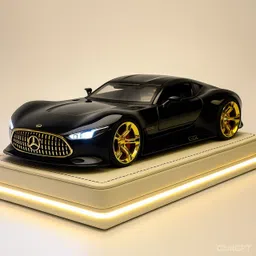 crezor toys Mercedes AMG Vision GT 1:32 Diecast Car Toy for Kids with Openable Doors-picture-13