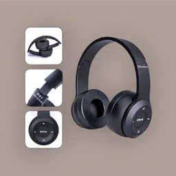 house of common Collapsible Bluetooth Bass Drive Immersive Sound_ZA Bluetooth & Wired Headset-picture-26