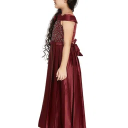 Peppermint Girls Sequinned Embellished Maxi Dress image 3