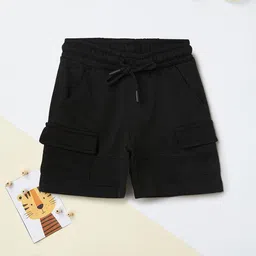 max Boys Solid Mid-Rise Regular Fit Shorts-picture-12