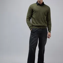 ColorPlus V-Neck Pullover Sweaters image 5
