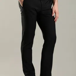 Tommy Hilfiger Men Regular Fit Mid Rise Formal Trousers image 3