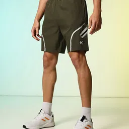HRX by Hrithik Roshan Men Printed Training Sports Shorts image 4