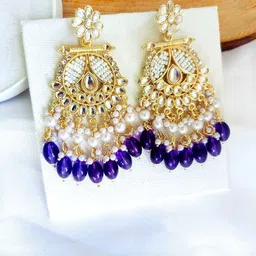 Anouk Floral Chandbalis Earrings image 2