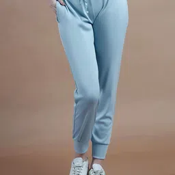 CORSICA Women Relaxed Skinny Fit High-Rise Easy Wash Joggers Trousers-image-59