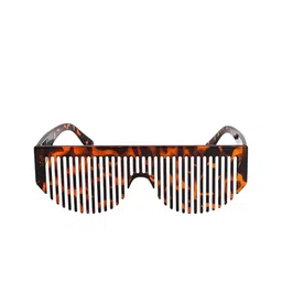 AUGEN Unisex Brown Lens Textured Sunglasses image 5