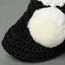 FUNKRAFTS Girls Colourblocked Pom Pom Booties image 5