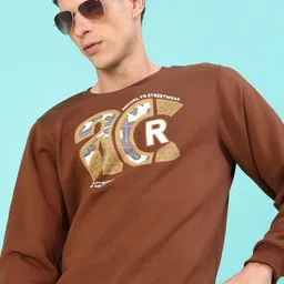 V-Mart Men Printed Sweatshirt image 2