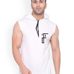 Fashnobic Make Thing Happen Back Printed Hooded Gym Vest FB-106_W_Back_pt-276-White-picture-26