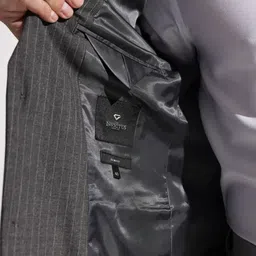 INVICTUS Slim Fit Notched Lapel Single Breasted Formal Blazer image 3