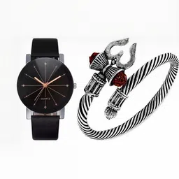 WATCHSTAR Unisex Dial & Straps Analogue Watch crystal gents&line kada-picture-27