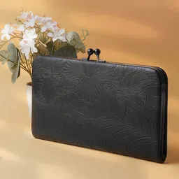 DOSYSO Printed Embroidered Purse Clutch-picture-28