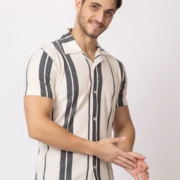 ARIIX Men Opaque Colourblocked Casual Shirt image 5