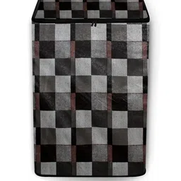 The Furnishing Tree Black PVC Washing Machine Covers-picture-29