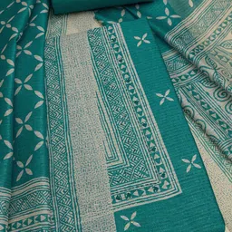 Soch Geometric Printed Unstitched Dress Material-picture-41