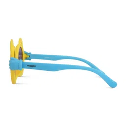 Woggles Kids Full Rim Round Sunglasses with UV Protected Lens WOKD-PRO-1845C1 image 4