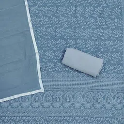 LeeliPeeri Designer Floral Embroidered Sequinned Georgette Unstitched Dress Material image 4