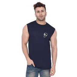 BEYOU FASHION Round Neck Sleeveless Slim Fit T-shirt-picture-15
