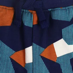 MINI KLUB Boys Abstract Printed Cotton Trousers image 4
