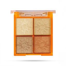 Seven Seas Pearl Petal Highlighter & Eyeshadow Palette - 25 g - Shade 02-picture-19