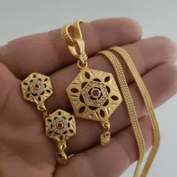 niva fashion Women Gold-Plated Brass Pendant-picture-25