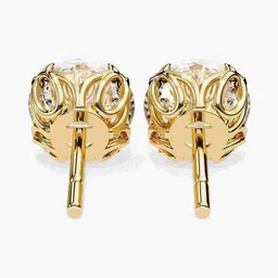 VALANOVA 925 Sterling Silver Lab Grown Diamond Studs-0.91g image 2