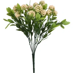 Myntra Elegant Homes Yellow 2 Pieces Cherry Blossom Artificial Flower image 2