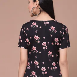 OOMPH! FACTOR Floral Print Waist Tie-Ups Regular Top image 4