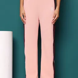 Zicada Women Colourblocked Striped Loose Fit Trousers-picture-38