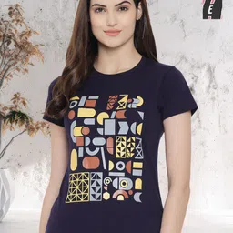 Metronaut Women Typography 2 Wonder Woman Printed Applique T-shirt-picture-40
