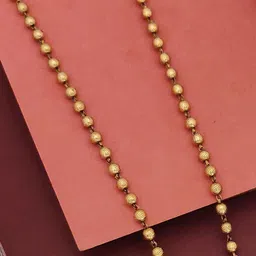 ABDESIGNS Gold-Plated Goddess Long Necklace & Earrings Set image 3