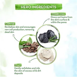 Elecsera Activated Charcoal Foaming Face Wash For Skin Brightening - 50 ml image 4