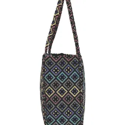 SIDDHASWARI Geometric Printed Tote Bag image 2