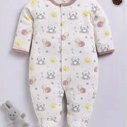 BABY GO Infants Kids Covertional Printed Cotton Sleepsuit-image-60