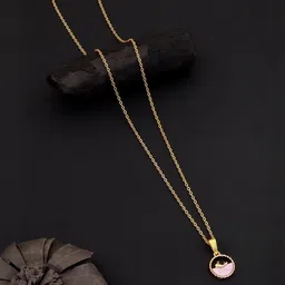 SZN Set Of 2 Gold-Plated Star Shaped Pendants With Chains image 2