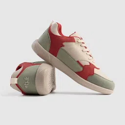 Ethik Men Colourblocked PU Sneakers image 4