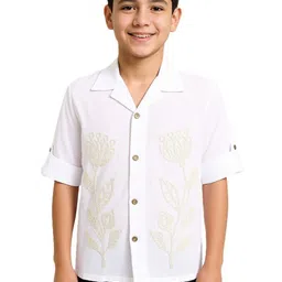 CHARCHIT Boys Comfort Floral Casual Shirt-picture-22
