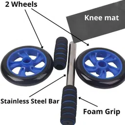 HackerX Abdominal Wheel Ab Roller image 4