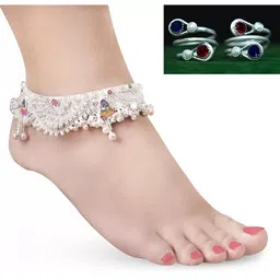 AamNa Enterprises Silver-Plated Anklet-picture-37
