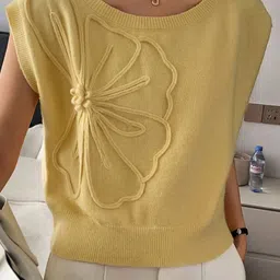 StyleCast Round Neck Sweater Vest-image-86