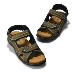 Woodland Men Suede Sandals-picture-30