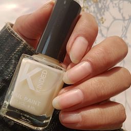 KINDED Matte Finish Long Lasting Nail Paint - 9 ml - Matte Me Top & Base Coat 60-picture-3