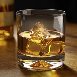 okechuku (Pack of 4) 1010__ CZ-K-4 PCS-ROUND WHISKY GLASS Glass Set Water/Juice Glass image 2